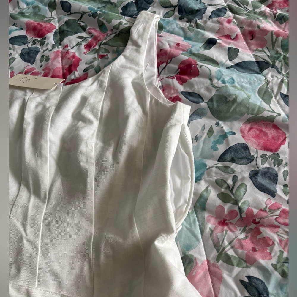 Olive and White Women's Dresses - Picture 13 of 16